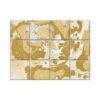 NISH! Gold Wall Tiles #014 - Ceramic, Digital Wall Tiles