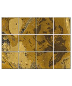 NISH! Gold Wall Tiles #020 - Ceramic, Digital Wall Tiles