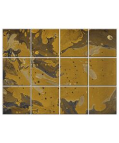 NISH! Gold Wall Tiles #035 - Ceramic, Digital Wall Tiles