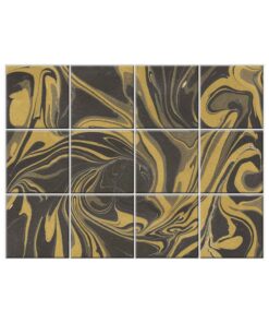 NISH! Gold Wall Tiles #036 - Ceramic, Digital Wall Tiles