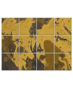 NISH! Gold Wall Tiles #038 - Ceramic, Digital Wall Tiles