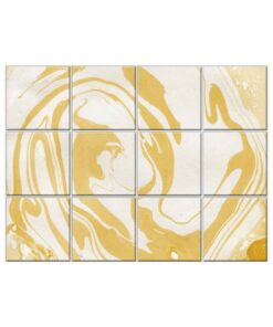 NISH! Gold Wall Tiles #048 - Ceramic, Digital Wall Tiles