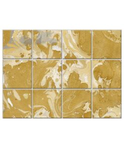 NISH! Gold Wall Tiles #050 - Ceramic, Digital Wall Tiles