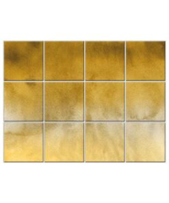NISH! Gold Wall Tiles #052 - Ceramic, Digital Wall Tiles