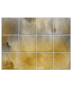 NISH! Gold Wall Tiles #056 - Ceramic, Digital Wall Tiles