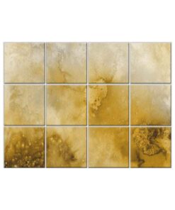 NISH! Gold Wall Tiles #064 - Ceramic, Digital Wall Tiles