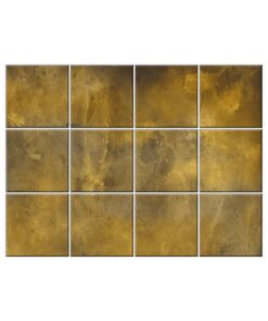 NISH! Gold Wall Tiles #072 - Ceramic, Digital Wall Tiles