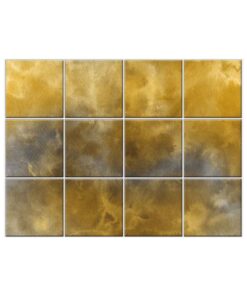 NISH! Gold Wall Tiles #074 - Ceramic, Digital Wall Tiles