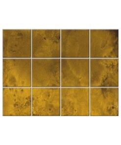 NISH! Gold Wall Tiles #088 - Ceramic, Digital Wall Tiles