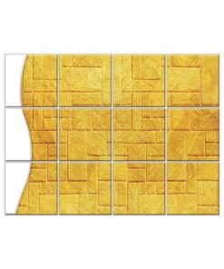 NISH! Gold Wall Tiles #107 - Ceramic, Digital Wall Tiles