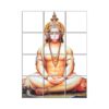 Hanuman Wall Tiles #004 - Ceramic, Digital Wall Tiles