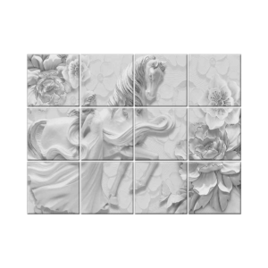Horse Wall Tiles #063 - Ceramic, Digital Wall Tiles