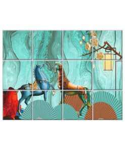 Horse Wall Tiles #069 - Ceramic, Digital Wall Tiles