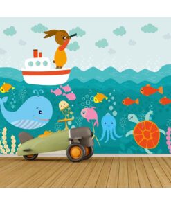 Kids Room Wallpaper Mural #019