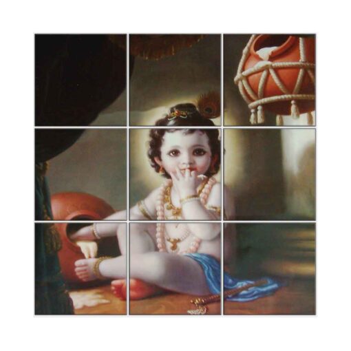 Krishna Wall Tiles #002 - Ceramic, Digital Wall Tiles