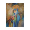 Krishna Wall Tiles #009 - Ceramic, Digital Wall Tiles