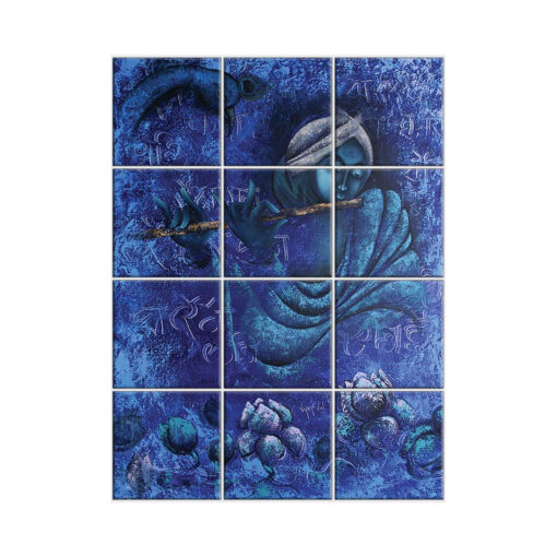 Krishna Wall Tiles #010 - Ceramic, Digital Wall Tiles