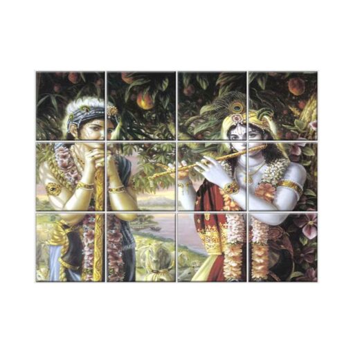 Krishna Wall Tiles #016 - Ceramic, Digital Wall Tiles