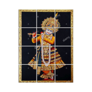Krishna Wall Tiles #020 - Ceramic, Digital Wall Tiles