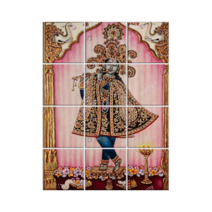 Krishna Wall Tiles #021 - Ceramic, Digital Wall Tiles