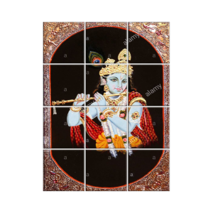 Krishna Wall Tiles #022 - Ceramic, Digital Wall Tiles
