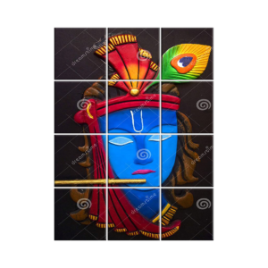Krishna Wall Tiles #023 - Ceramic, Digital Wall Tiles