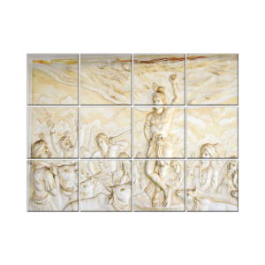 Krishna Wall Tiles #025 - Ceramic, Digital Wall Tiles