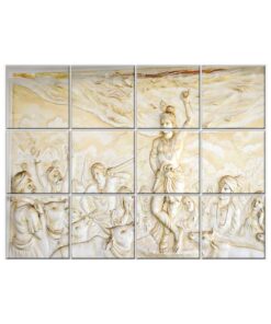 Krishna Wall Tiles #025 - Ceramic, Digital Wall Tiles