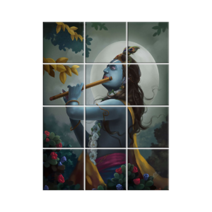 Krishna Wall Tiles #026 - Ceramic, Digital Wall Tiles
