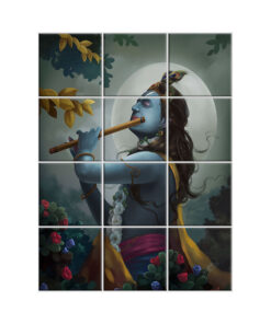 Krishna Wall Tiles #026 - Ceramic, Digital Wall Tiles