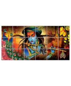 Krishna Wall Tiles #027 - Ceramic, Digital Wall Tiles