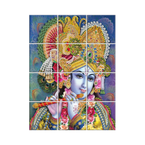 Krishna Wall Tiles #028 - Ceramic, Digital Wall Tiles