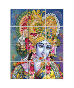 Krishna Wall Tiles #028 - Ceramic, Digital Wall Tiles