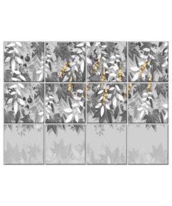 NISH! Leaf Wall Tiles #019 - Ceramic, Digital Wall Tiles