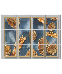 NISH! Leaf Wall Tiles #024 - Ceramic, Digital Wall Tiles