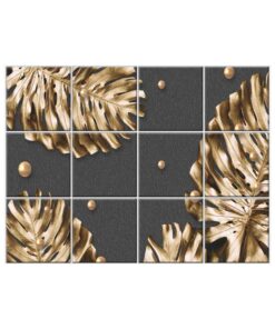 NISH! Leaf Wall Tiles #026 - Ceramic, Digital Wall Tiles