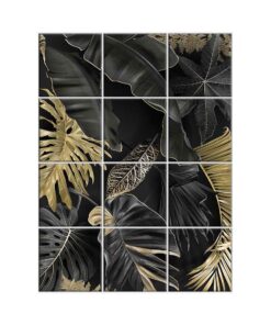 NISH! Leaf Wall Tiles #506 - Ceramic, Digital Wall Tiles