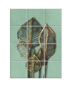 NISH! Leaf Wall Tiles #507 - Ceramic, Digital Wall Tiles