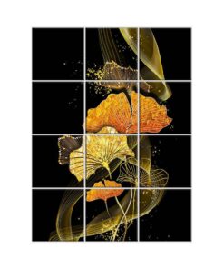 NISH! Leaf Wall Tiles #508 - Ceramic, Digital Wall Tiles