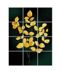 NISH! Leaf Wall Tiles #510 - Ceramic, Digital Wall Tiles