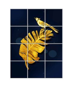 NISH! Leaf Wall Tiles #511 - Ceramic, Digital Wall Tiles