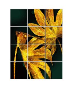 NISH! Leaf Wall Tiles #515 - Ceramic, Digital Wall Tiles