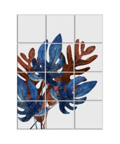 NISH! Leaf Wall Tiles #522 - Ceramic, Digital Wall Tiles