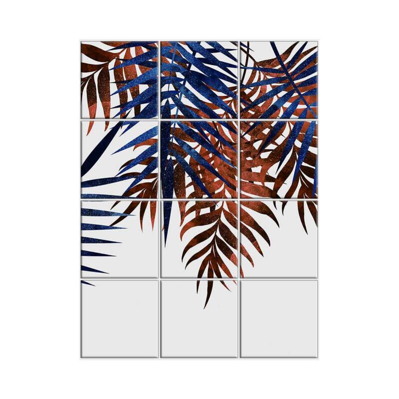NISH! Leaf Wall Tiles 523 Ceramic, Digital Wall Tiles NISH!