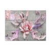NISH! Lotus Wall Tiles #020 - Ceramic, Digital Poster Tiles