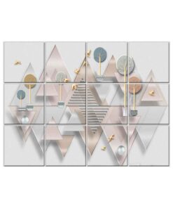 Mountain Scenery Wall Tiles #036 - Ceramic, Digital Wall Tiles