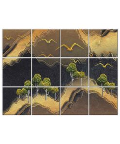 Mountain Scenery Wall Tiles #040 - Ceramic, Digital Wall Tiles
