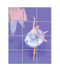 Girl Wall Tiles - Digital Art #020 - Ceramic, Digital Wall Tiles
