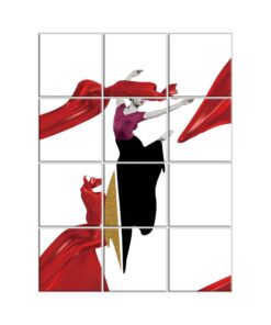 Girl Wall Tiles - Digital Art #023 - Ceramic, Digital Wall Tiles