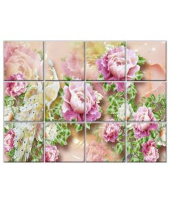 Peacock Wall Tiles #024 - Ceramic, Digital Wall Tiles